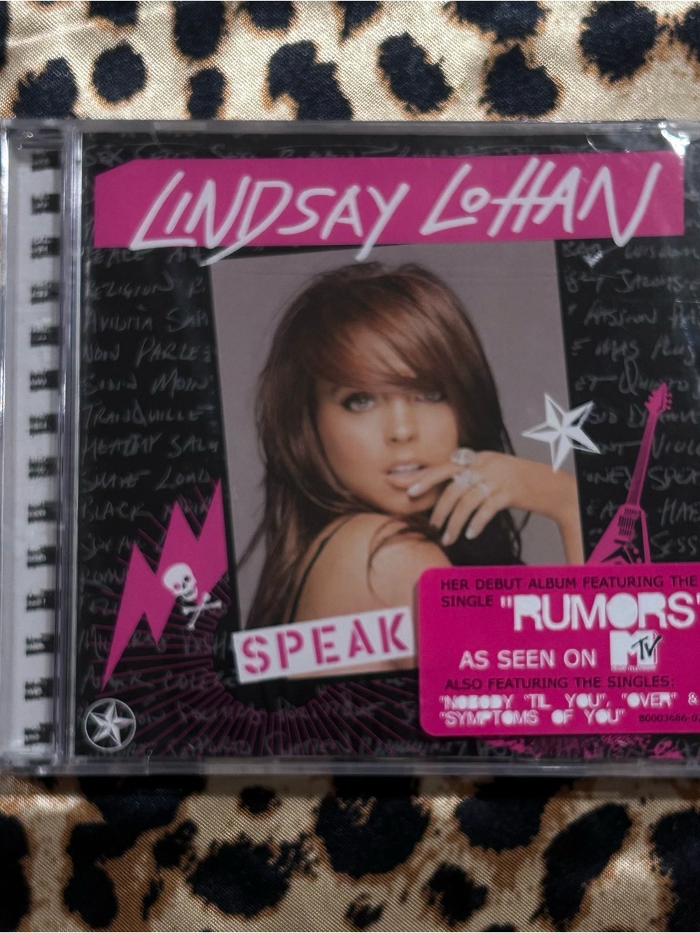 SEALED Y2K Lindsay Lohan - Speak CD